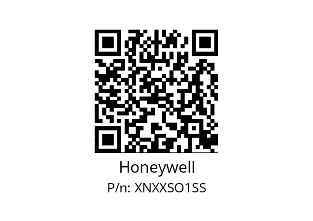   Honeywell XNXXSO1SS