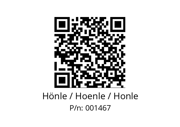   Hönle / Hoenle / Honle 001467