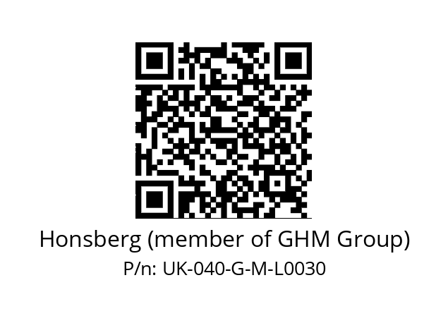   Honsberg (member of GHM Group) UK-040-G-M-L0030