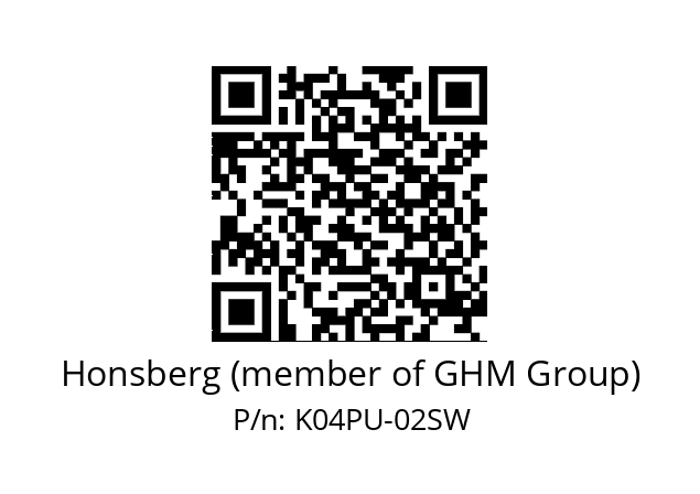   Honsberg (member of GHM Group) K04PU-02SW