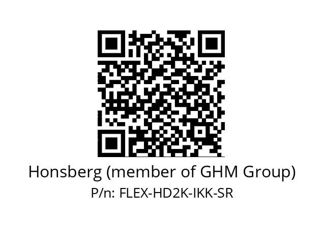   Honsberg (member of GHM Group) FLEX-HD2K-IKK-SR