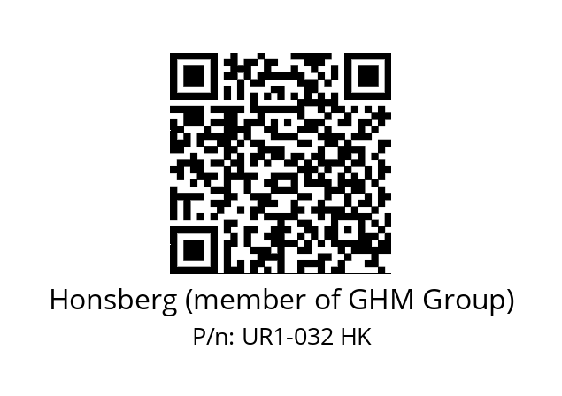   Honsberg (member of GHM Group) UR1-032 HK