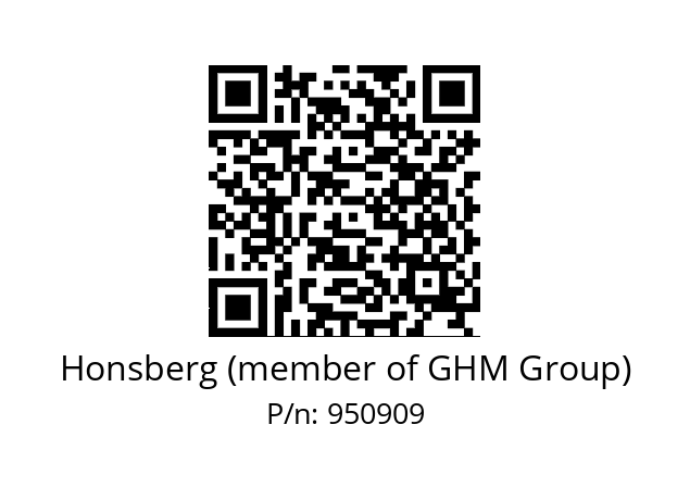   Honsberg (member of GHM Group) 950909