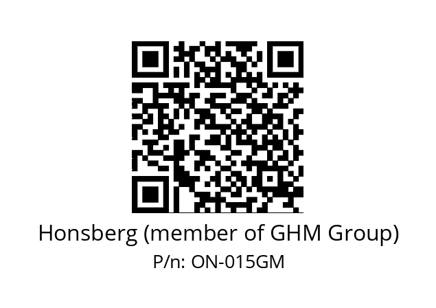   Honsberg (member of GHM Group) ON-015GM