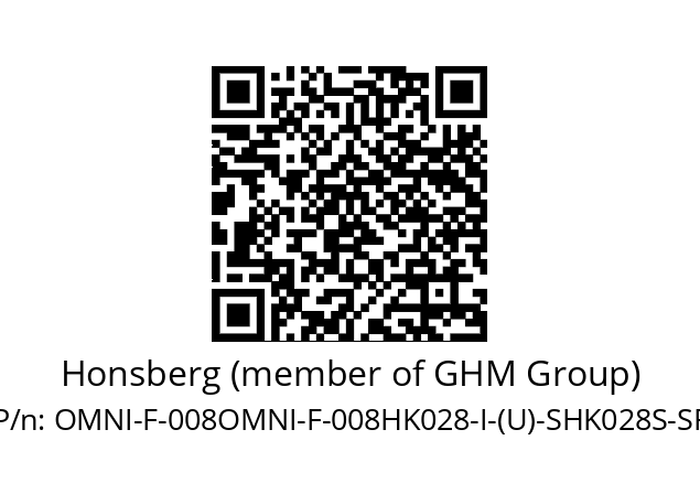   Honsberg (member of GHM Group) OMNI-F-008OMNI-F-008HK028-I-(U)-SHK028S-SR