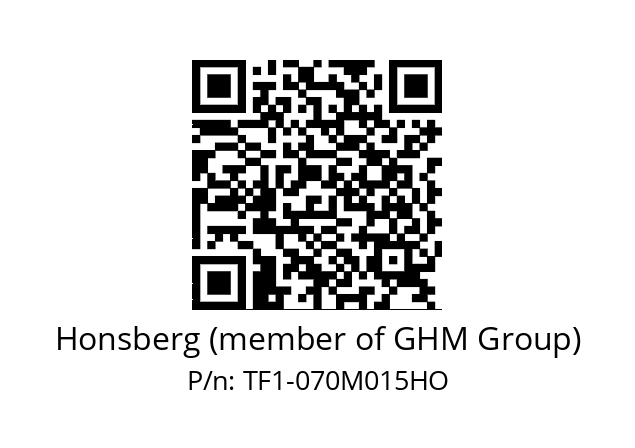   Honsberg (member of GHM Group) TF1-070M015HO