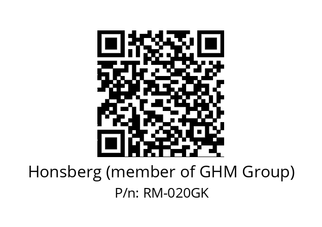   Honsberg (member of GHM Group) RM-020GK