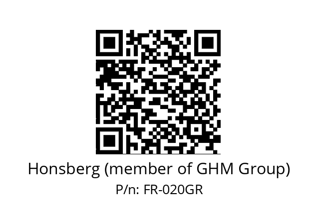   Honsberg (member of GHM Group) FR-020GR