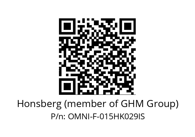   Honsberg (member of GHM Group) OMNI-F-015HK029IS