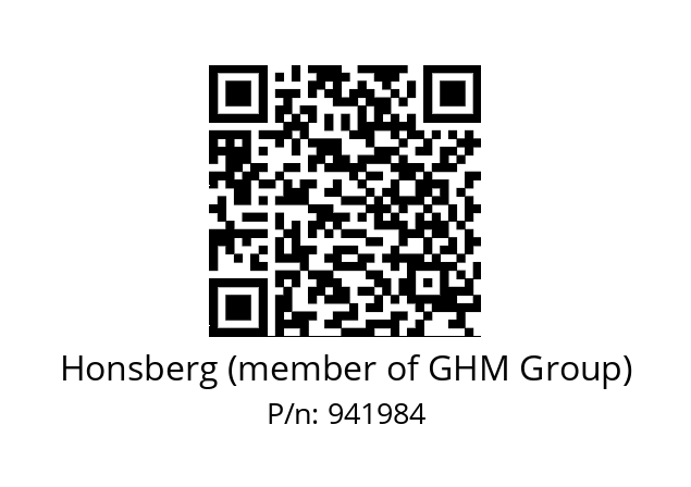   Honsberg (member of GHM Group) 941984