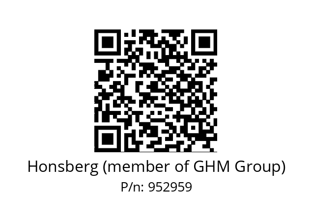   Honsberg (member of GHM Group) 952959