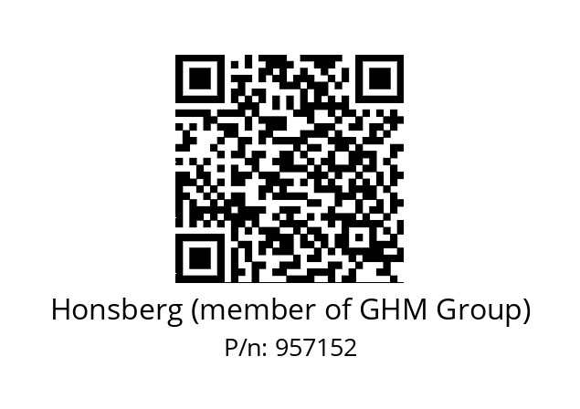   Honsberg (member of GHM Group) 957152