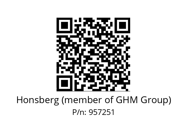   Honsberg (member of GHM Group) 957251