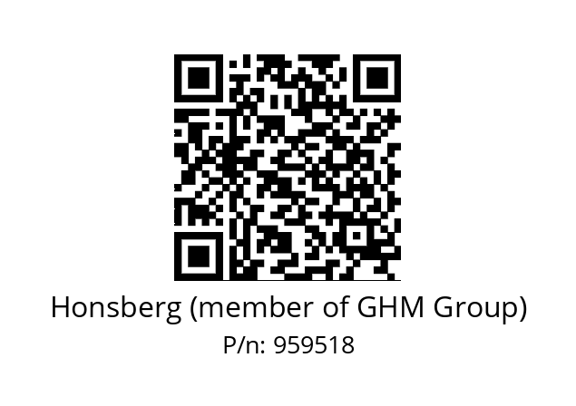   Honsberg (member of GHM Group) 959518