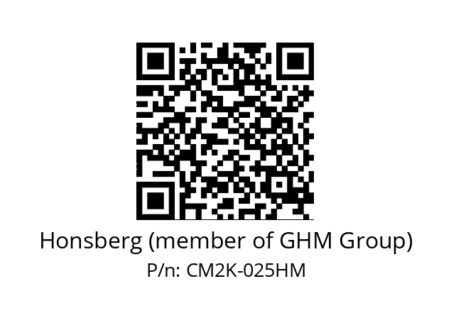   Honsberg (member of GHM Group) CM2K-025HM