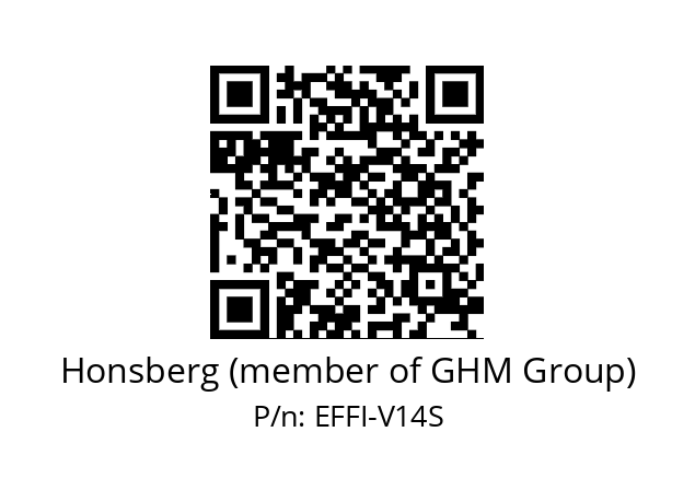   Honsberg (member of GHM Group) EFFI-V14S