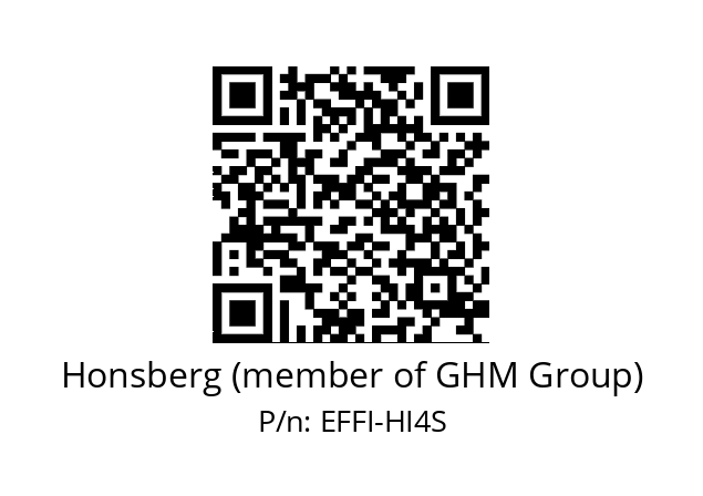   Honsberg (member of GHM Group) EFFI-HI4S