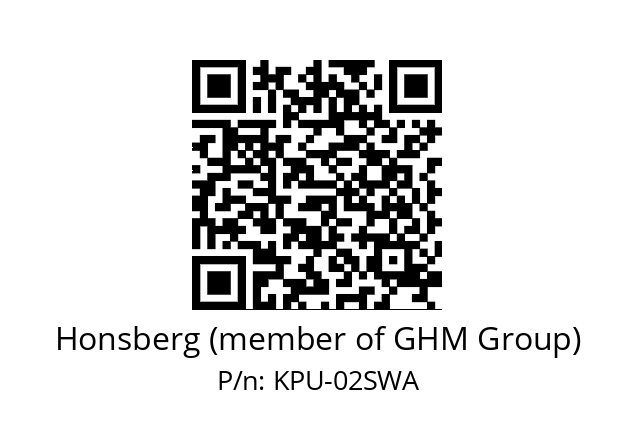   Honsberg (member of GHM Group) KPU-02SWA