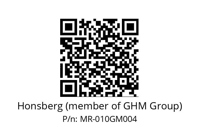   Honsberg (member of GHM Group) MR-010GM004