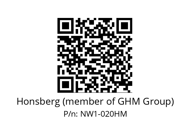   Honsberg (member of GHM Group) NW1-020HM