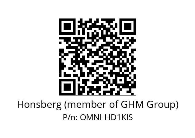   Honsberg (member of GHM Group) OMNI-HD1KIS