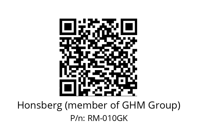   Honsberg (member of GHM Group) RM-010GK