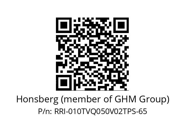   Honsberg (member of GHM Group) RRI-010TVQ050V02TPS-65