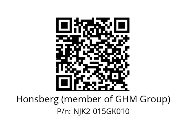   Honsberg (member of GHM Group) NJK2-015GK010