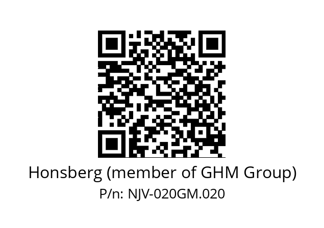   Honsberg (member of GHM Group) NJV-020GM.020