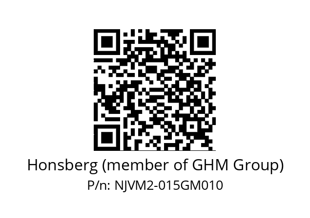   Honsberg (member of GHM Group) NJVM2-015GM010