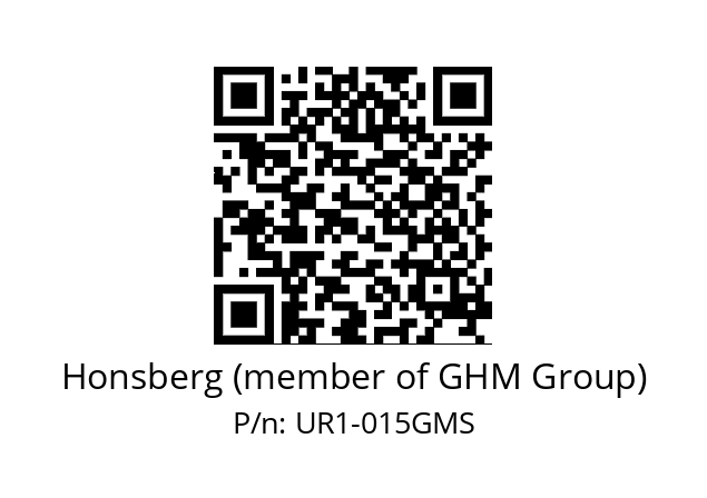   Honsberg (member of GHM Group) UR1-015GMS