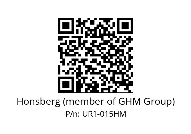   Honsberg (member of GHM Group) UR1-015HM