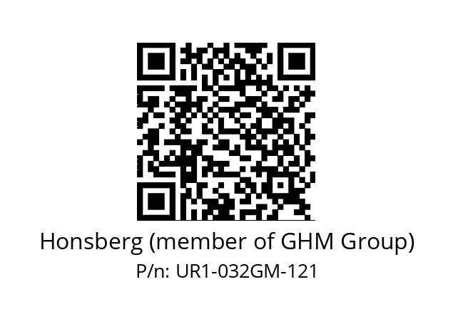   Honsberg (member of GHM Group) UR1-032GM-121