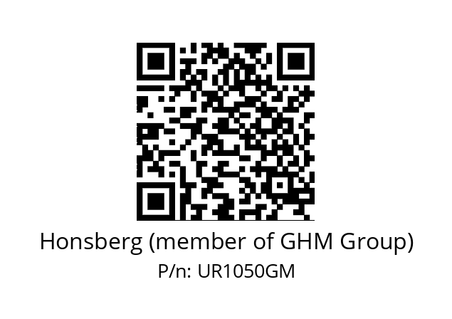   Honsberg (member of GHM Group) UR1050GM