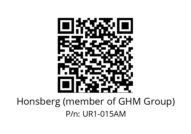   Honsberg (member of GHM Group) UR1-015AM