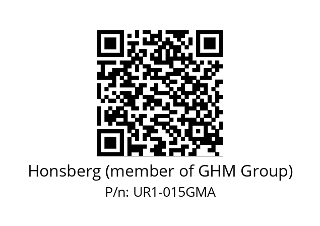   Honsberg (member of GHM Group) UR1-015GMA