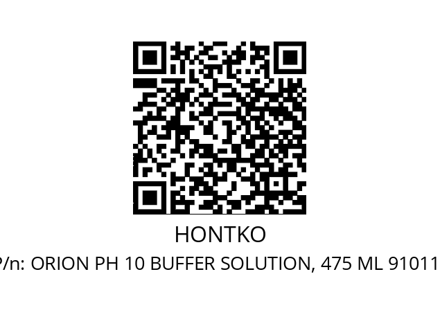   HONTKO ORION PH 10 BUFFER SOLUTION, 475 ML 910110