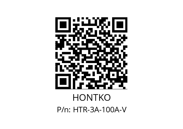   HONTKO HTR-3A-100A-V