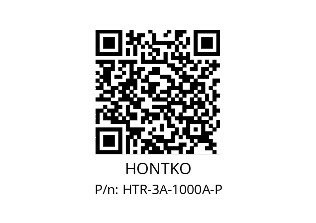   HONTKO HTR-3A-1000A-P