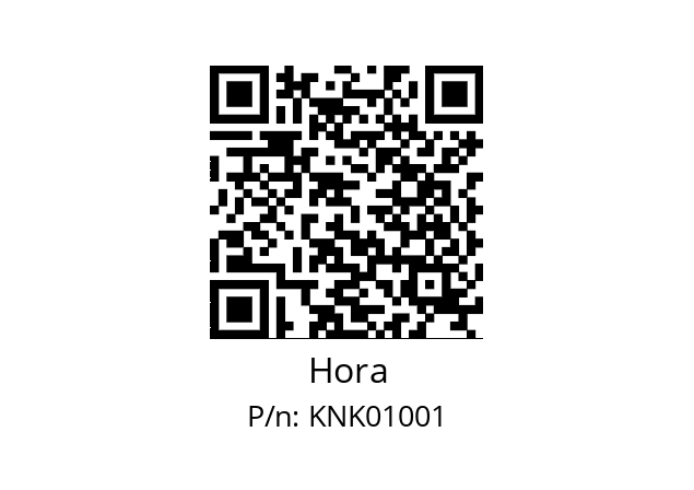   Hora KNK01001