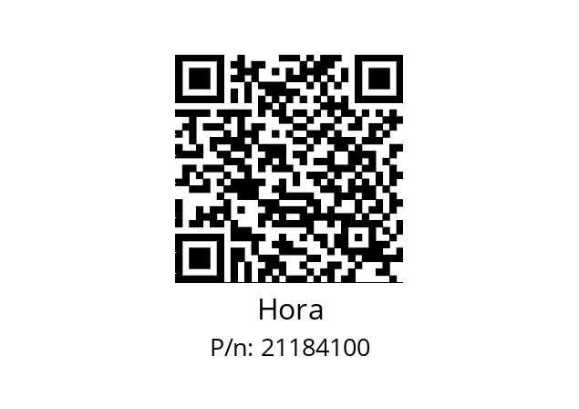   Hora 21184100