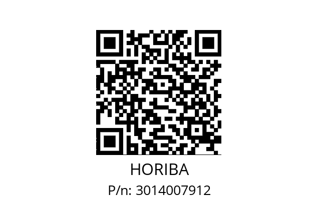   HORIBA 3014007912