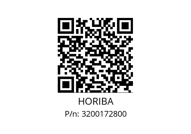   HORIBA 3200172800