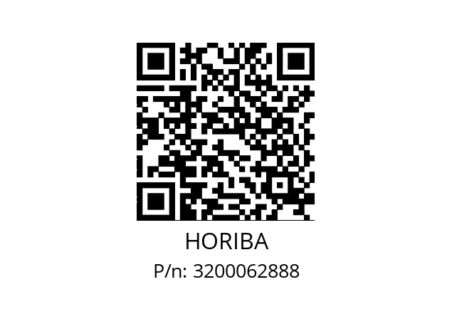   HORIBA 3200062888