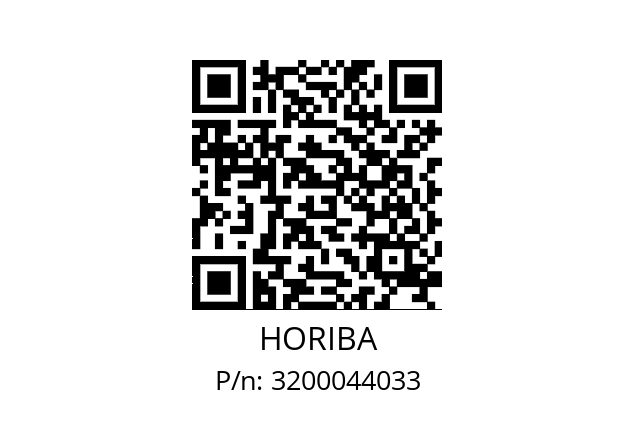   HORIBA 3200044033