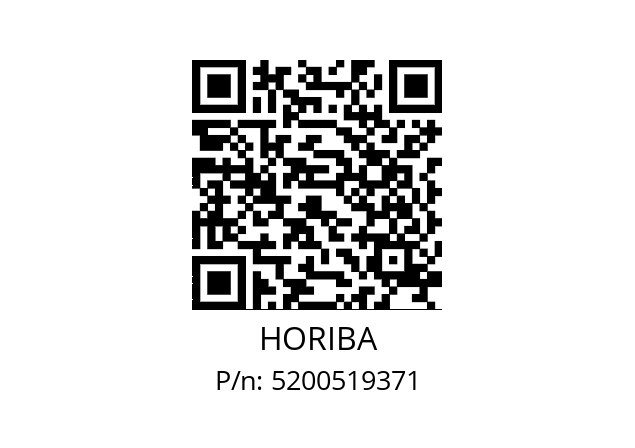   HORIBA 5200519371