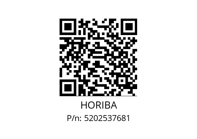   HORIBA 5202537681