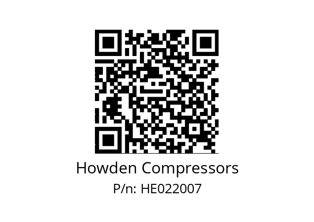   Howden Compressors HE022007