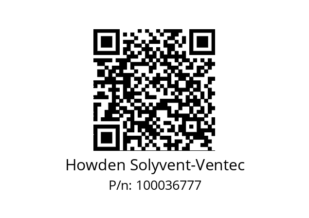   Howden Solyvent-Ventec 100036777