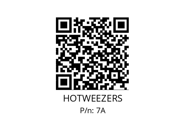   HOTWEEZERS 7A